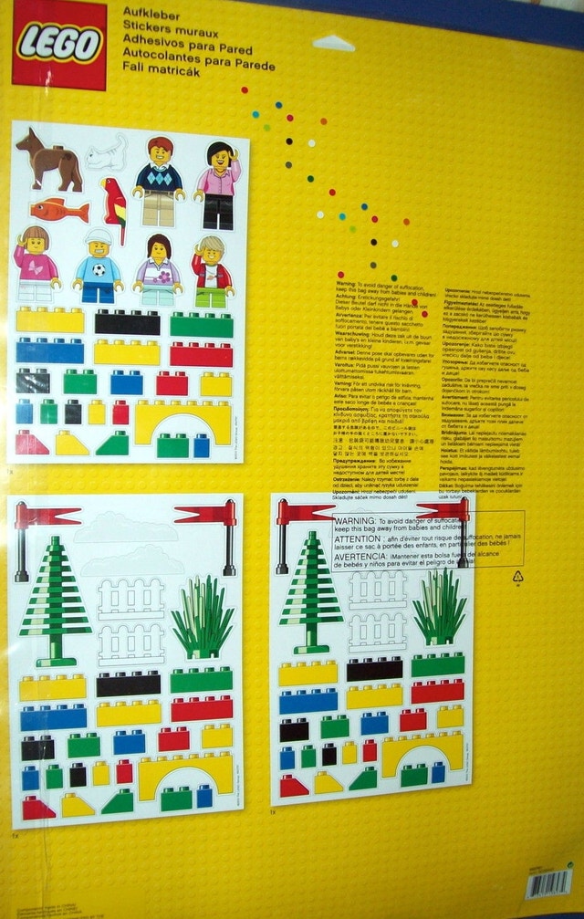 LEGO Giant Wall Stickers Decoration Room Decals NEW - photo 3