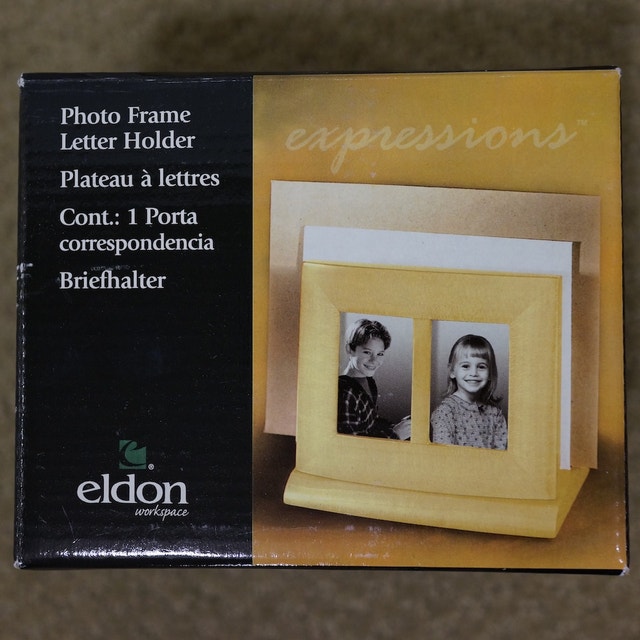 Photo Frame Letter Holder Eldon NEW