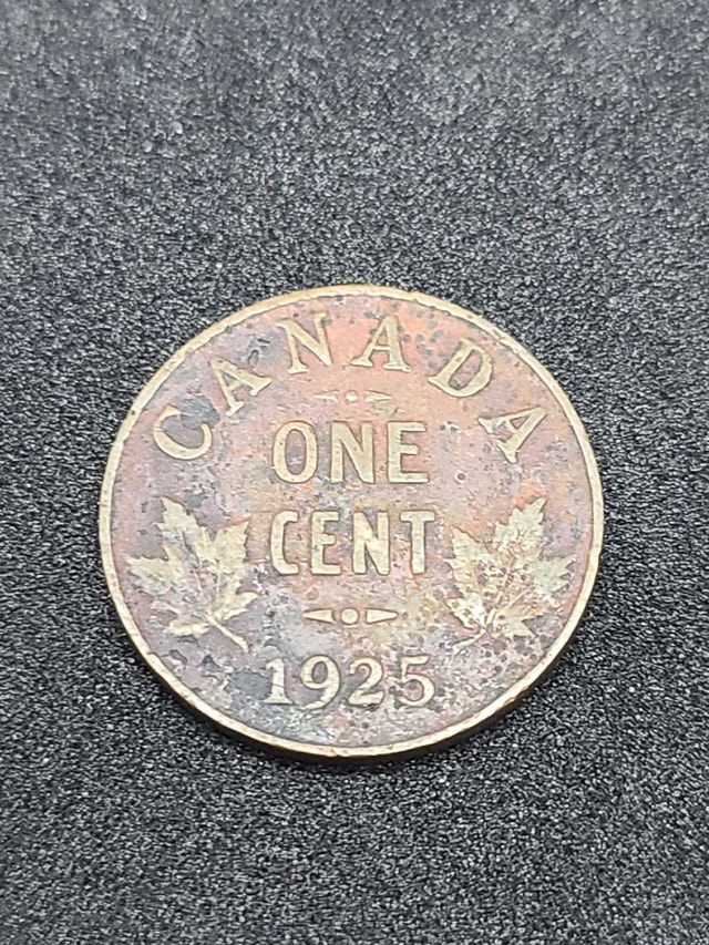 1925 Canadian One Cent Coin
