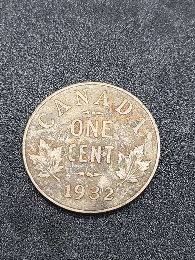 1932 Canadian One Cent