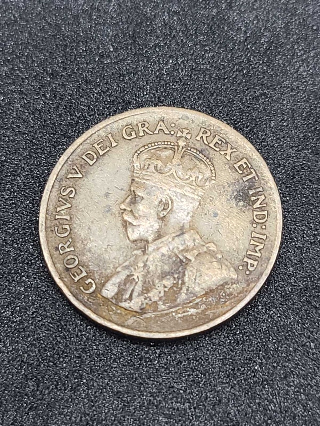 1932 Canadian One Cent - photo 2
