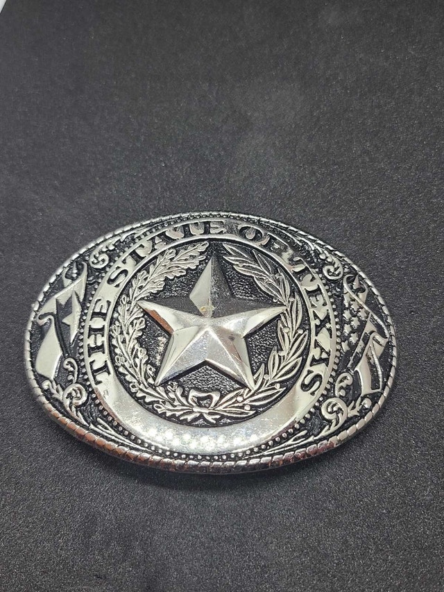 State of Texas Belt Buckle