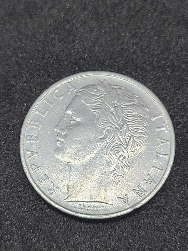 1966 Italy 100 Lire Coin - photo 2