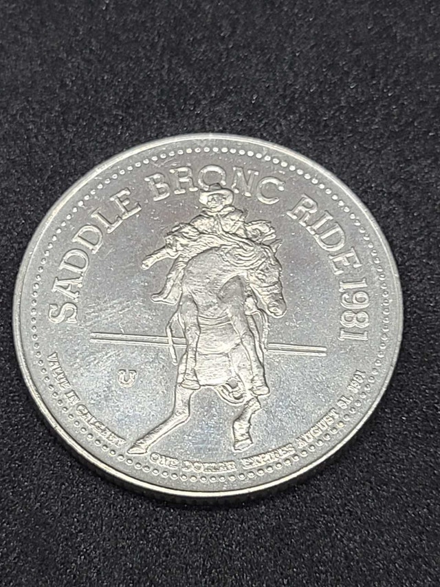 Calgary Stampede Dollar 1981