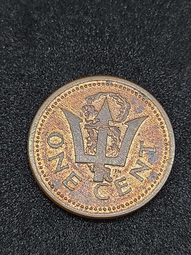 Barbados 1987 One Cent Coin - photo 2
