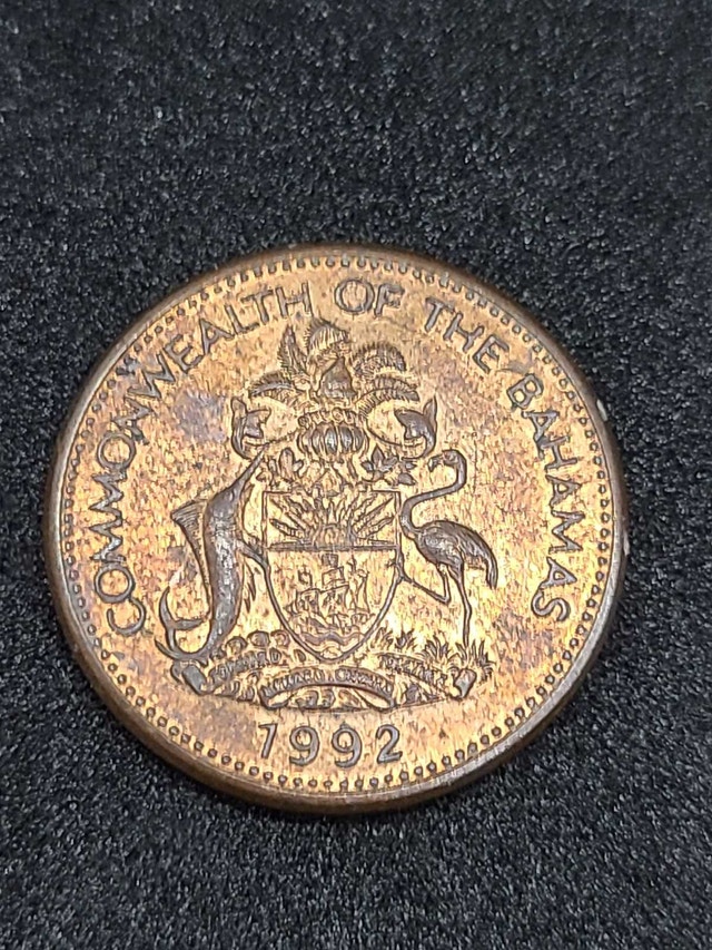 Bahamas 1992 One Cent Coin