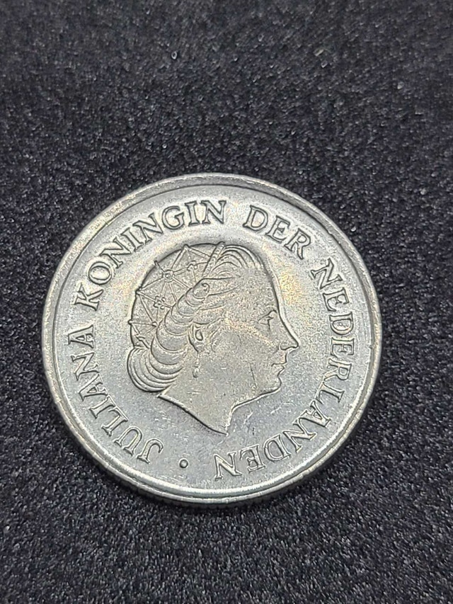 Netherlands 1977 25 Cent Coin - photo 2