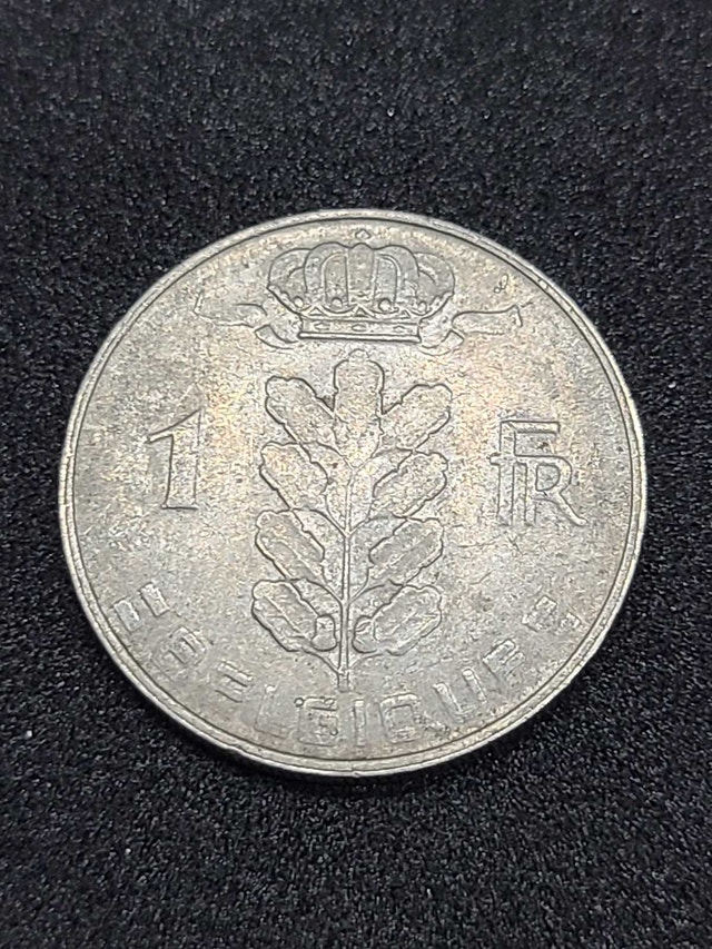 Belgium 1 Franc Coin 1969 - photo 2