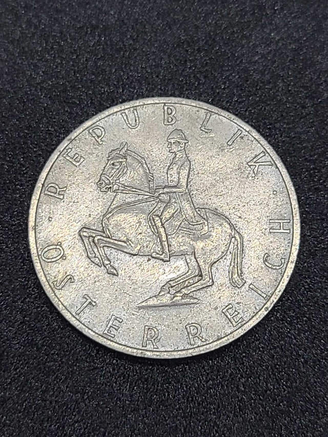 1970 Austrian 5 Schilling Coin - photo 2