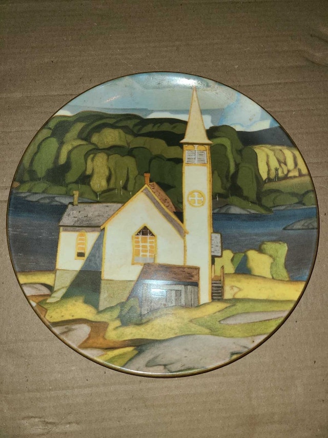 Coalport Anglican Church at Magnetawan Plate
