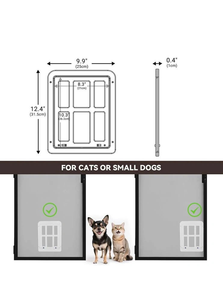 Morikey Pet Screen Door for Cats and Small Dogs - photo 4