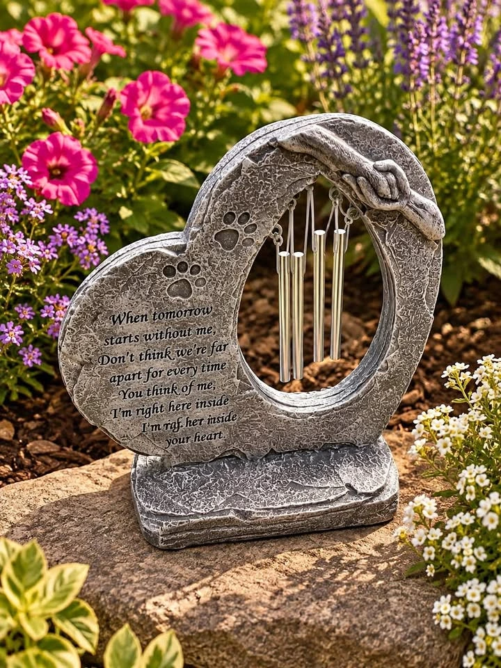 Pet Memorial Garden Stone