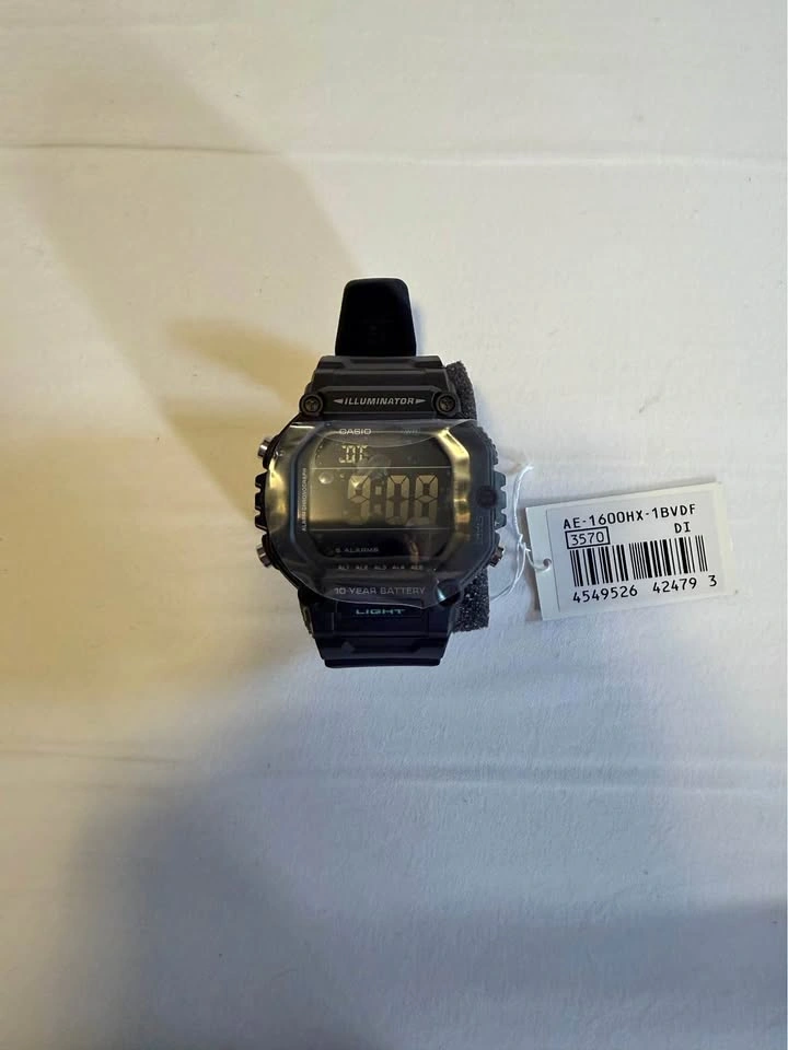 Casio AE 1600 digital watch