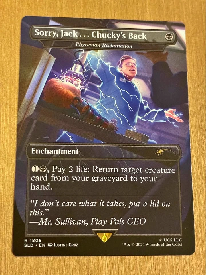 Sorry, Jack…Chucky’s Back MTG Secret Lair Card