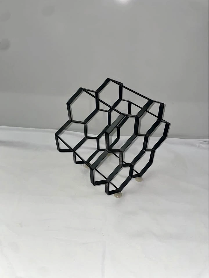 2 Decorative Metal Wine Racks – $50 for Both