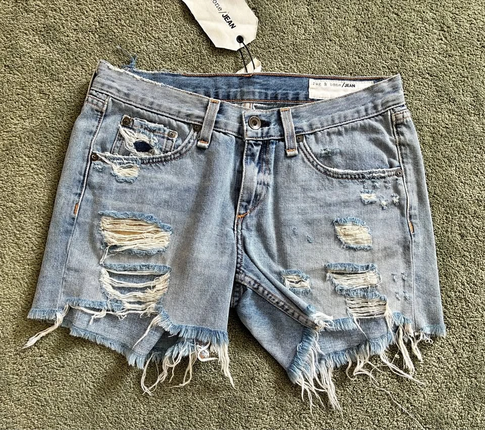 Rag & Bone Denim Shorts Size 25