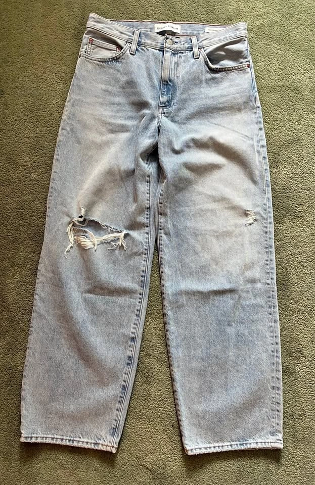 Denim Forum '90s Danny Hi-Rise Baggy Jeans Size 27