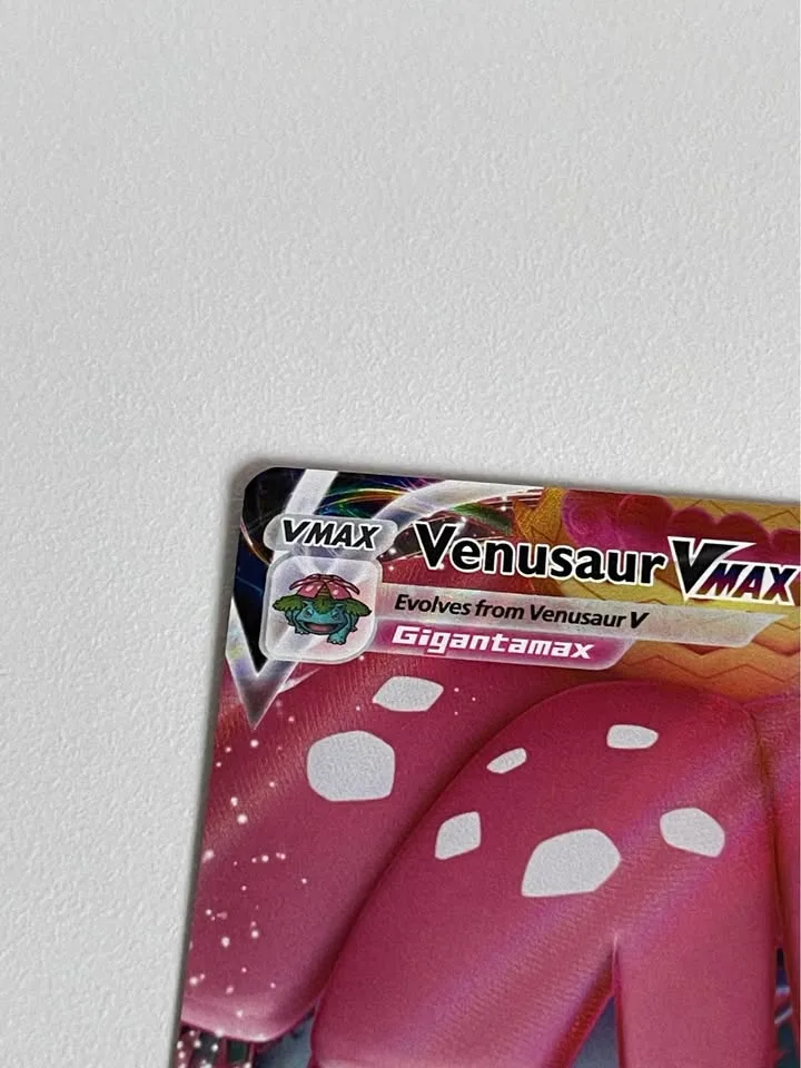 Venusaur Vmax SWSH102 - NM Full Art Promo Rare Pokemon Card image indicator(4)