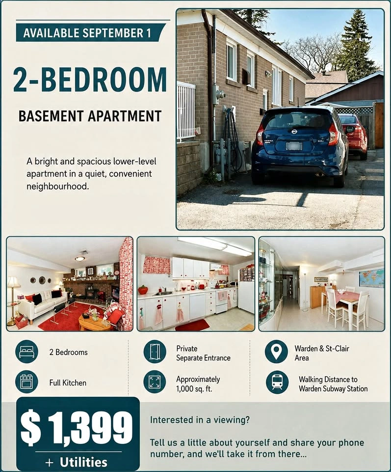 2 Beds 1 Bath House