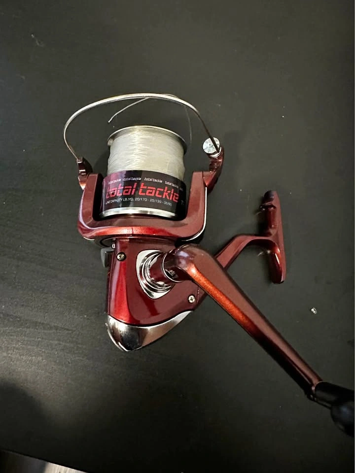 TT60 Free-Spool Carp / Catfish Reel (Pre-Spooled 20lb Line)