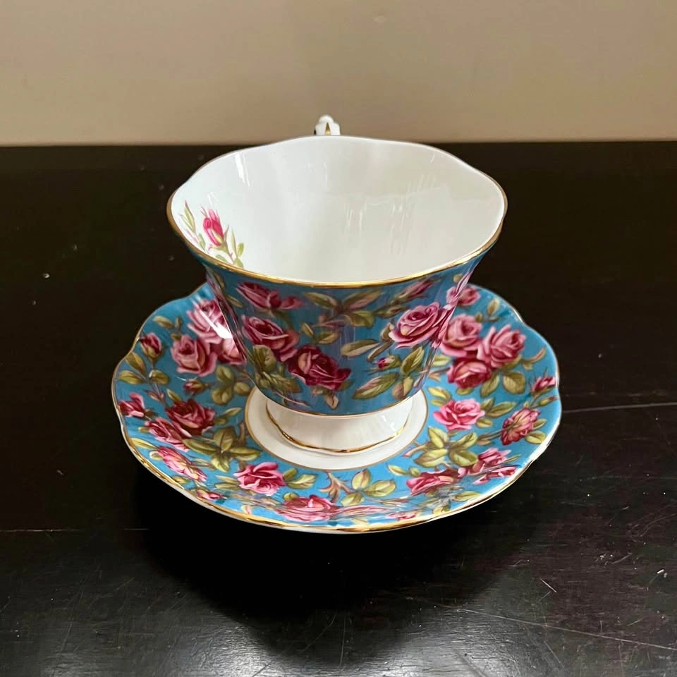 Royal Albert Merrie England Harewood Tea Cup and Saucer - photo 3