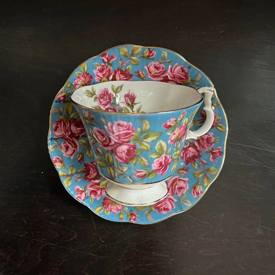 Royal Albert Merrie England Harewood Tea Cup and Saucer - photo 4