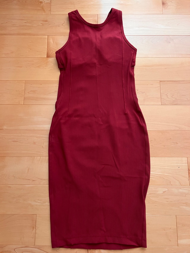 Lululemon Brunch And Back Dress Chianti Size 4 - photo 2