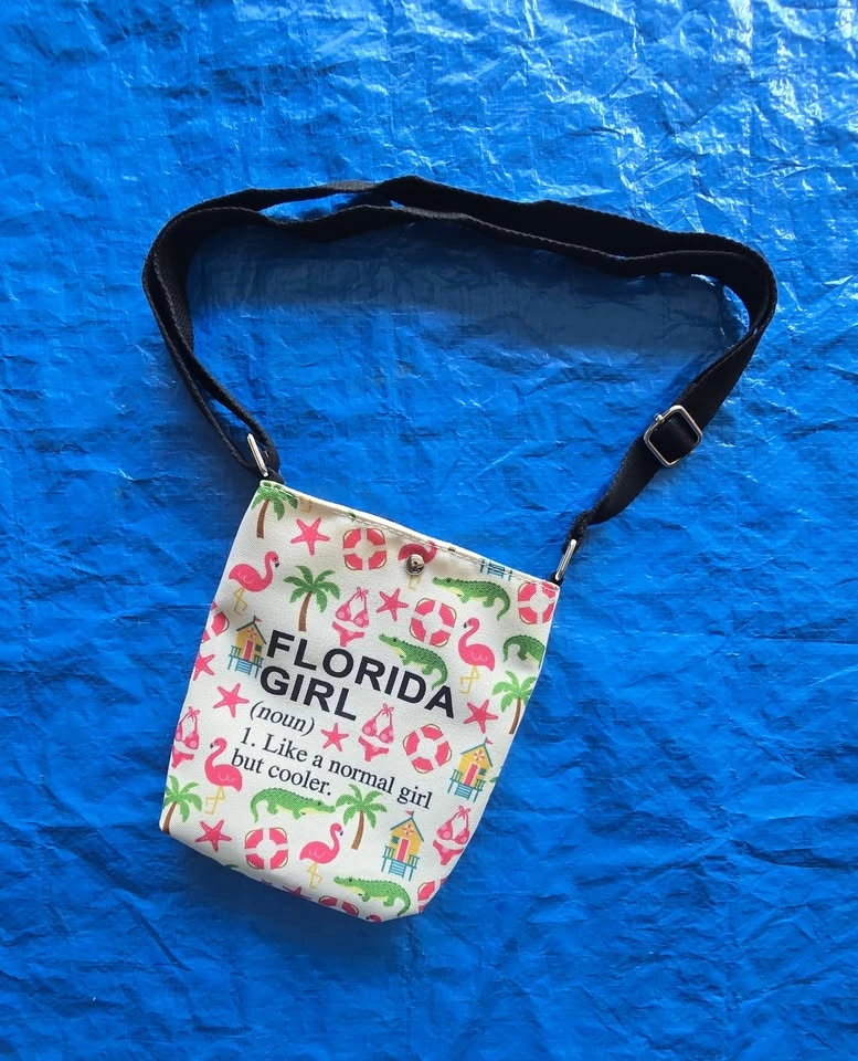 Tropical Print Crossbody Bag - photo 3