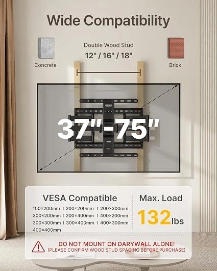 Heavy-Duty TV Wall Mount - photo 3
