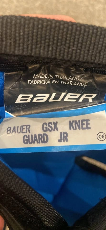 Bauer GSX Junior Hockey Knee Guards - photo 3