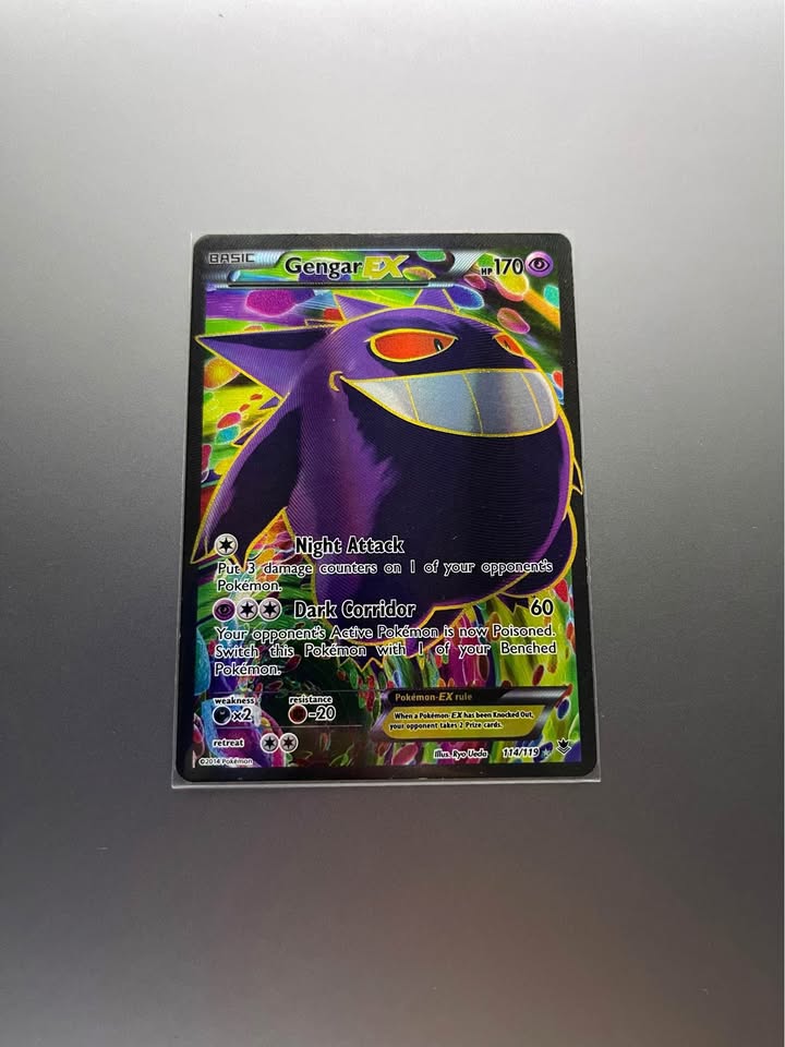 Gengar EX 114/119 (2014) | Pokémon Cards - Full Art MP - photo 2
