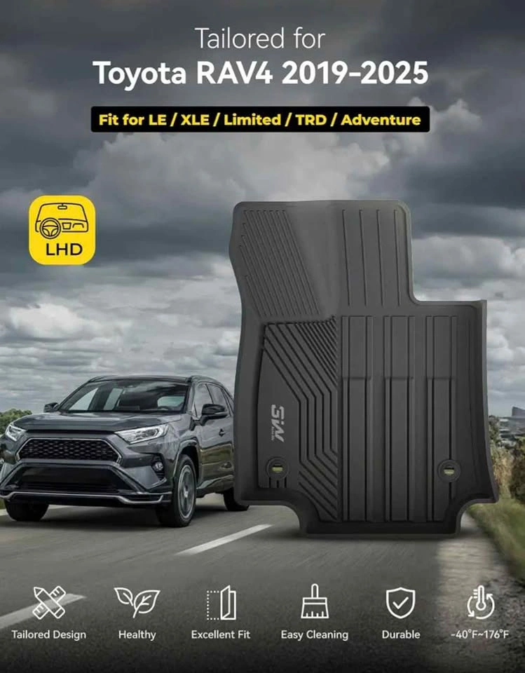 New Toyota Rav4 Mats Full Set - photo 3