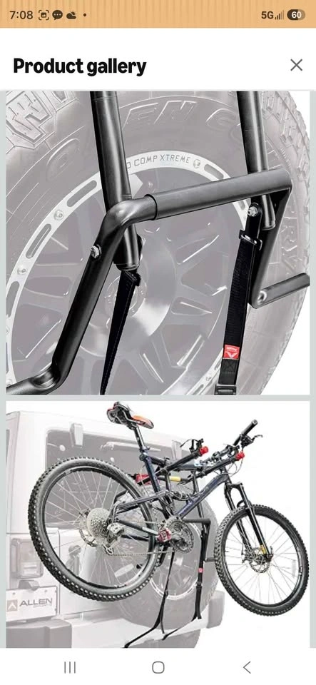 2-Bike Spare Tire Rack - photo 2