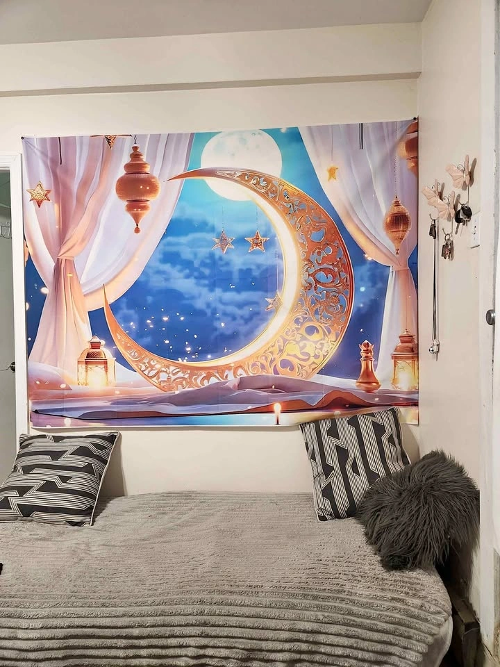 Eid Decoration Wall Drape