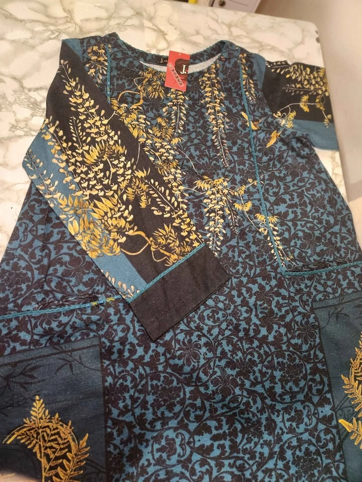 J.PRET Women's Floral Long Sleeve Top/Dress Medium 12 - photo 2