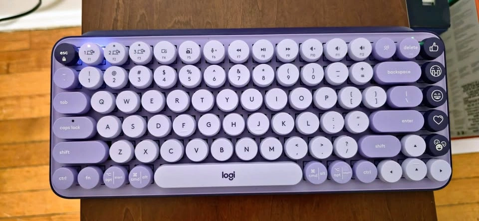 Logitech POP Keys Wireless Mechanical Keyboard – Cosmos