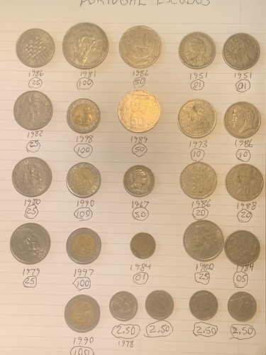 World Coin Collection (41 Coins) many Portugal - photo 4