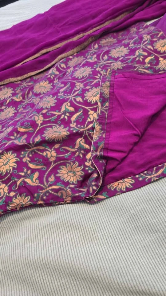 Punjabi suit, pure silk, pet and smoke free home - photo 5