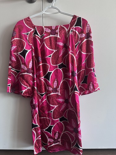 Retro A.B.S. Collection Fuchsia Floral Dress - photo 2