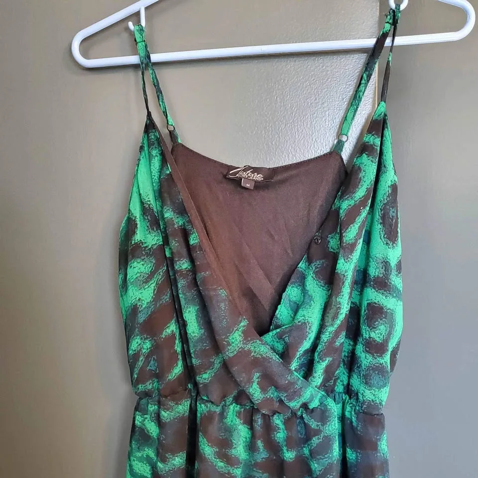 Medium foxy jeans green dress image indicator(2)