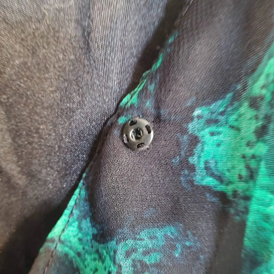 Medium foxy jeans green dress image indicator(4)