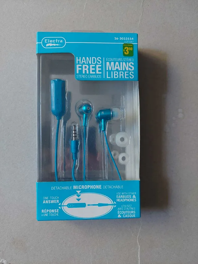 Hands Free Stereo Earbuds thumbnail