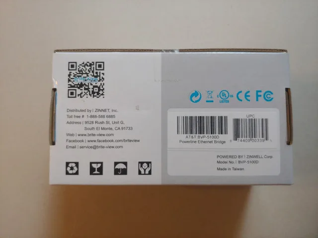 NEW brite-View 500Mbps Powerline Ethernet Adapter Kit image indicator(6)