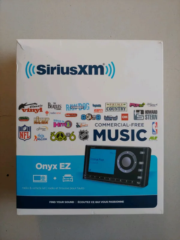 SiriusXM Onyx EZ Satellite Radio with Vehicle Kit thumbnail