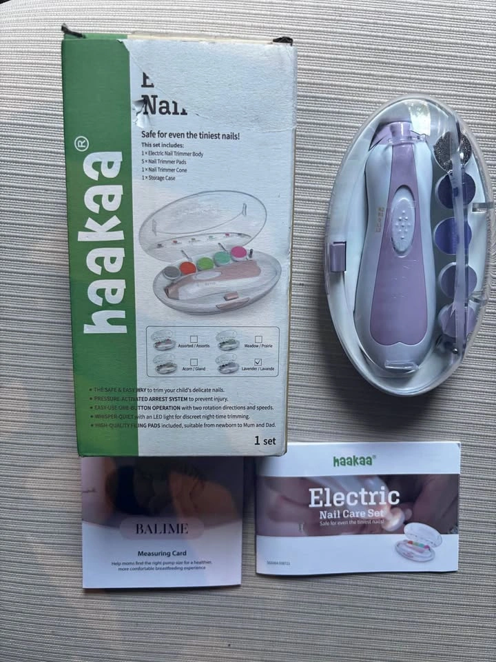 Haakaa Electric Nail Care Set