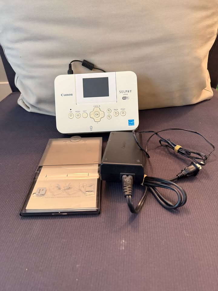 Canon Selphy CP910 Wireless Compact Photo Printer - photo 2