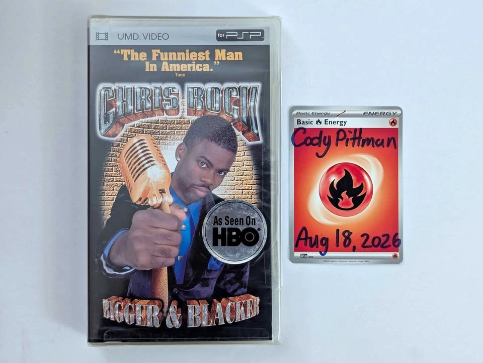 Factory Sealed Chris Rock Bigger & Blacker PSP UMD Video