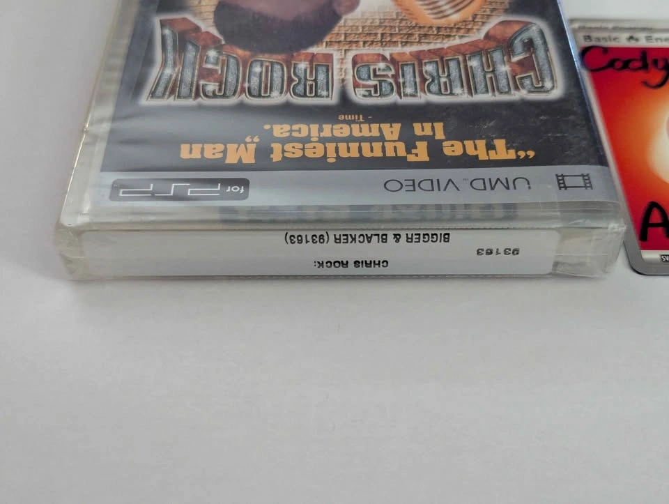 Factory Sealed Chris Rock Bigger & Blacker PSP UMD Video - photo 3