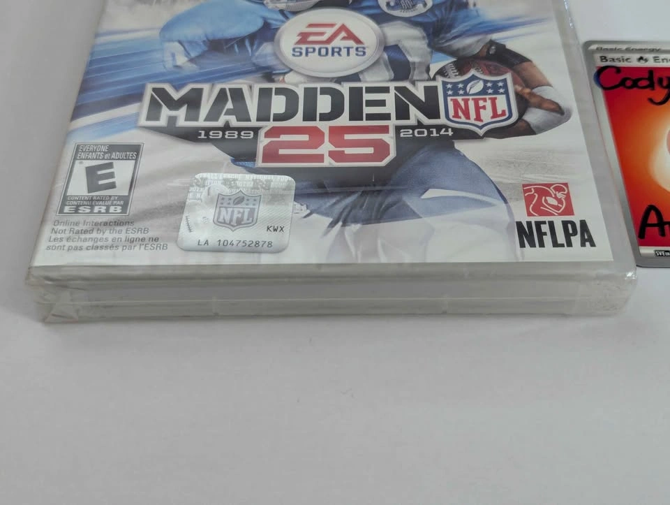 Factory Sealed Madden NFL 25 PlayStation 3 - photo 4