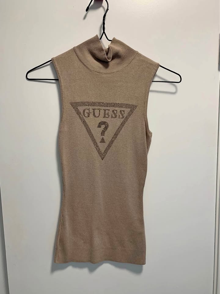 Guess Sleeveless Knit Tank Tops